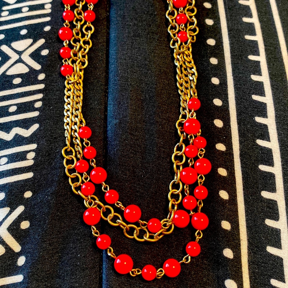 J. Crew beaded necklace